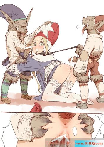 (CG)小妖怪也玩3P(17P)
