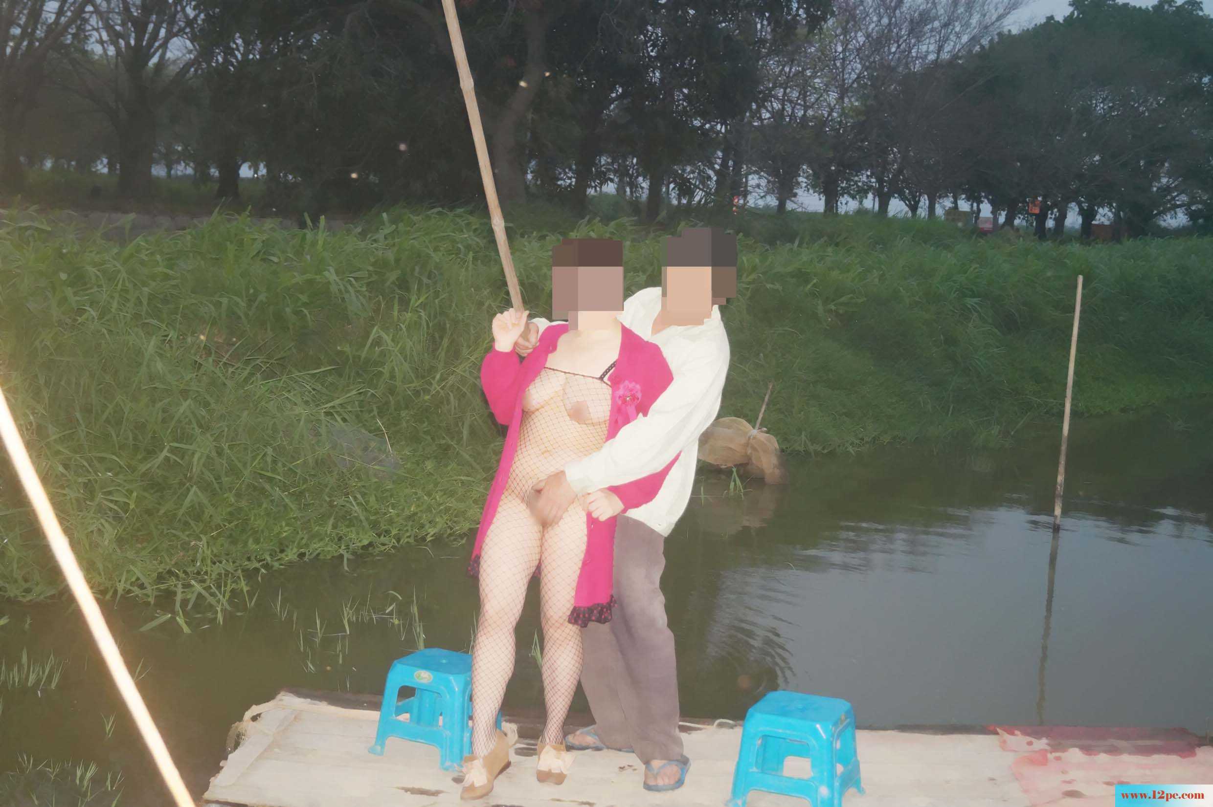 骚妻外拍：妇唱夫随摄天下之学打渔完善版(47P